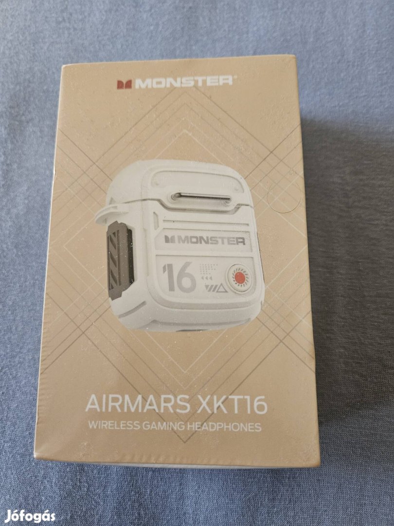 Monster Airmars Xkt16 fülhallgató Új!