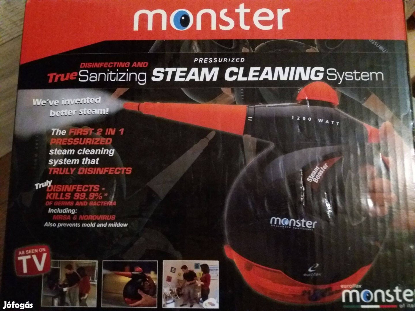 Monster Cleaner Gőztisztító