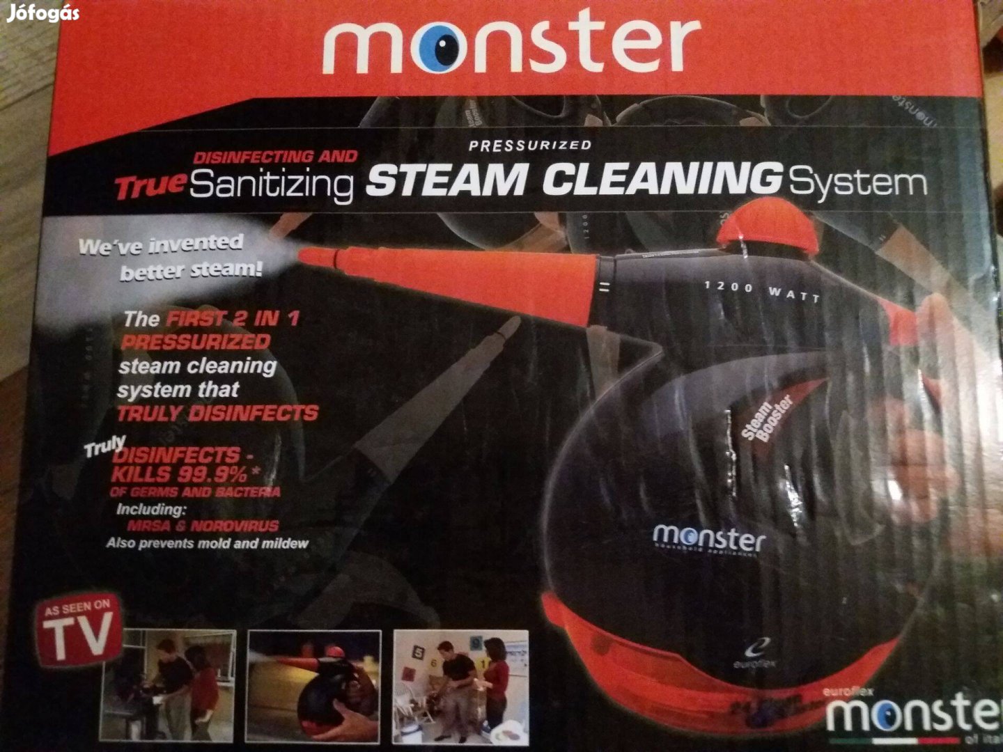 Monster Cleaner Gőztisztító