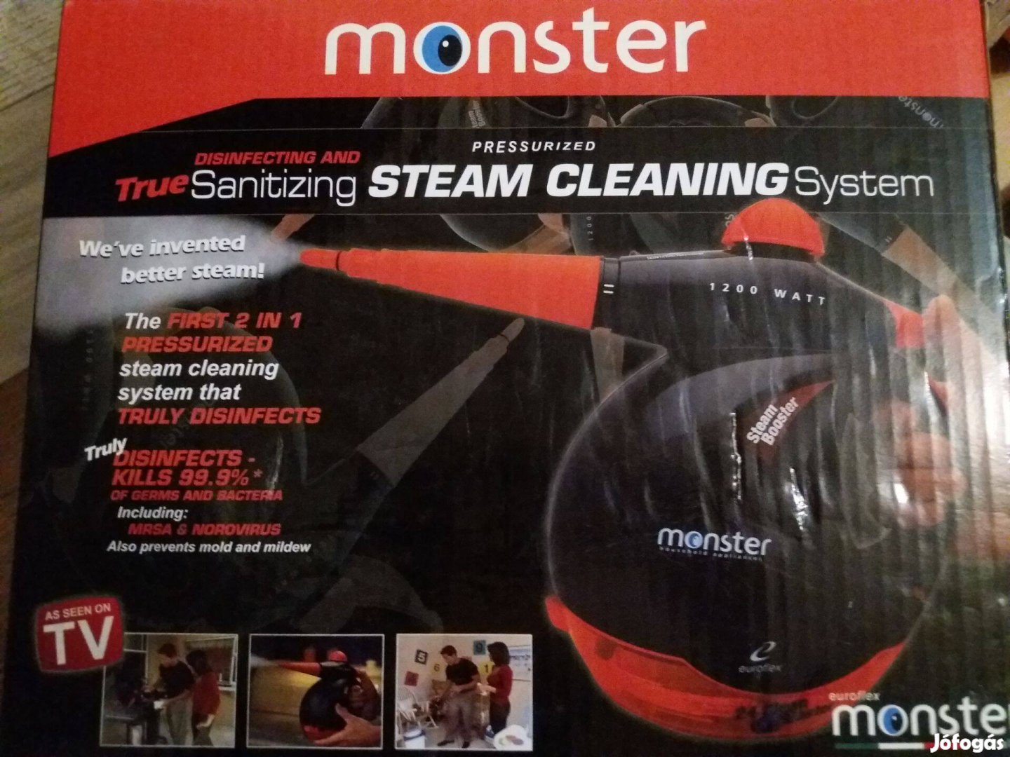 Monster Cleaner Gőztisztító