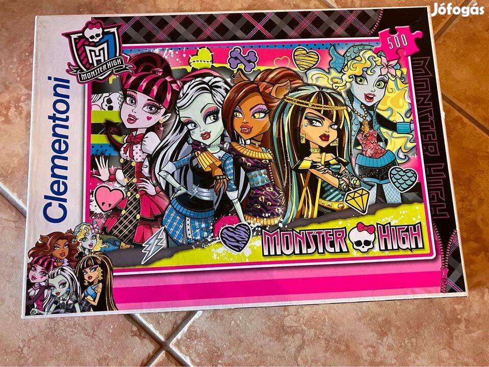 Monster High 500 db-os puzzle