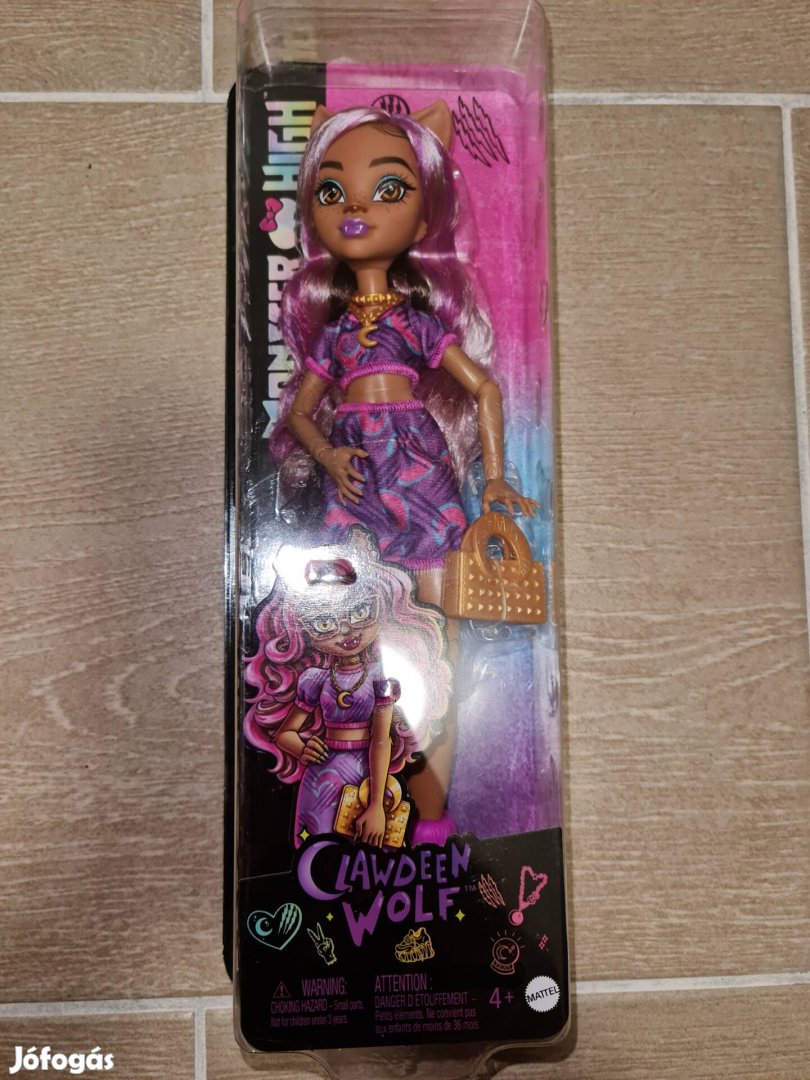 Monster High Clawdeen baba új