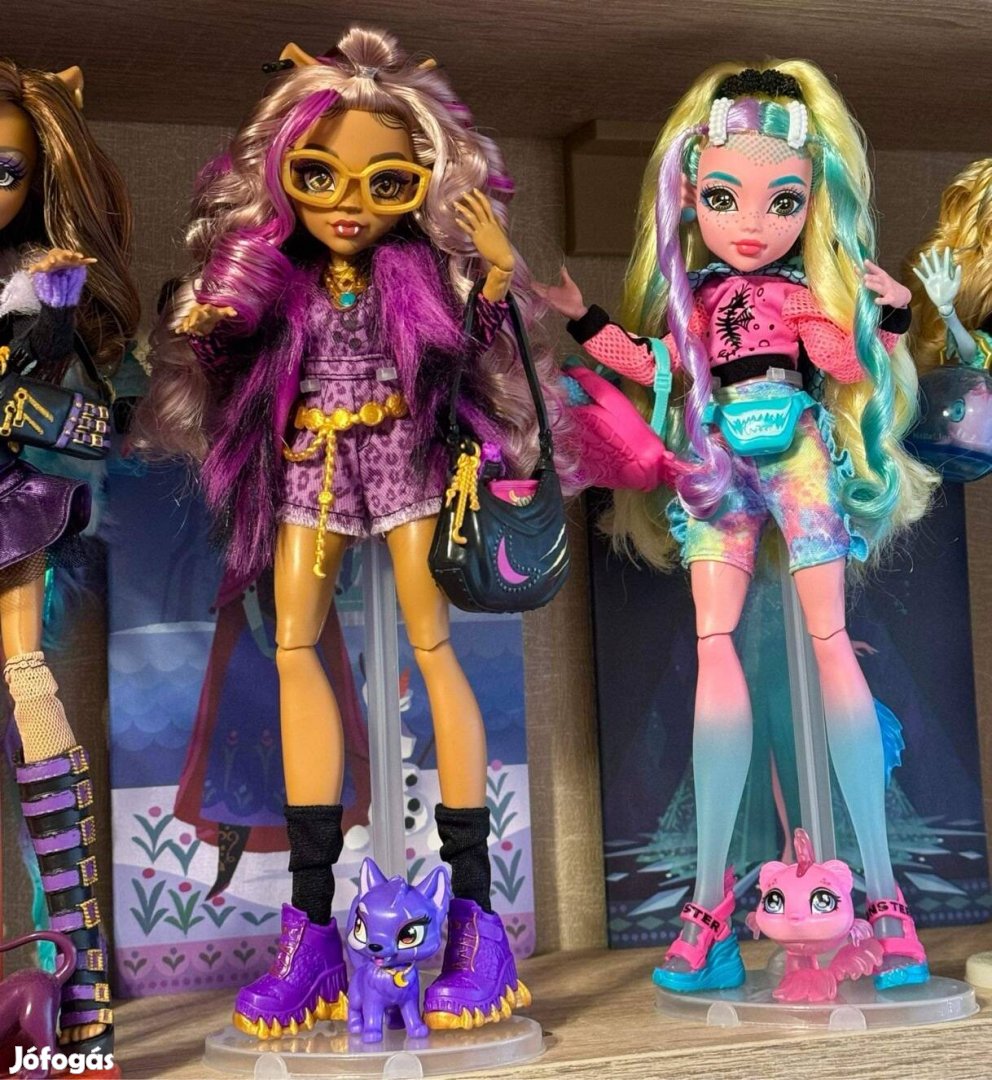 Monster High Clawdeen és Lagoona barbie babák eladóak