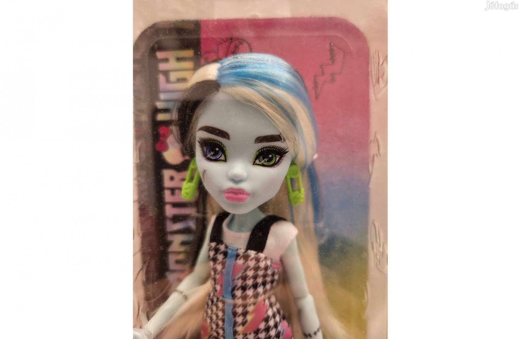 Monster High Frankie Stein baba - Új, bontatlan