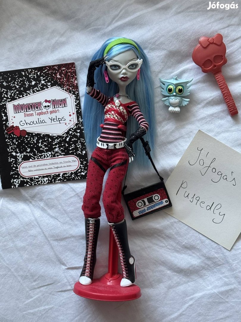 Monster High Ghoulia Yelps barbie baba eladó