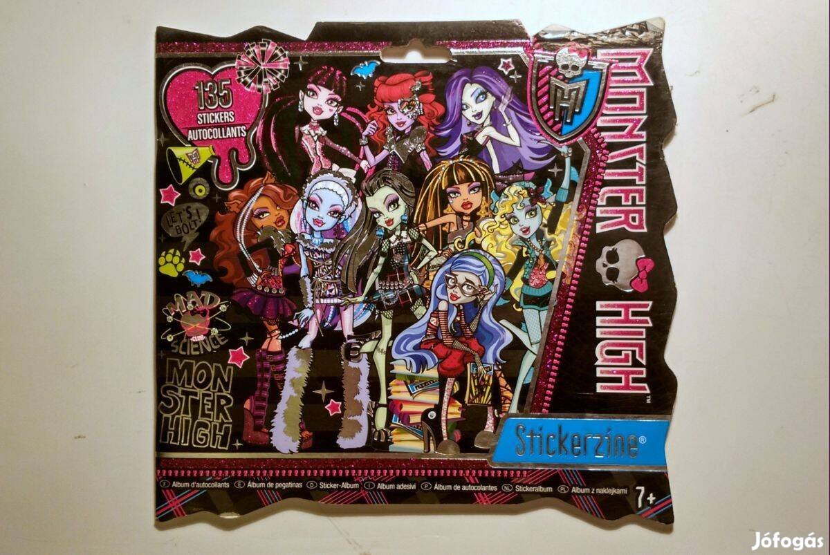 Monster High Stickerzine (2011) matricás album