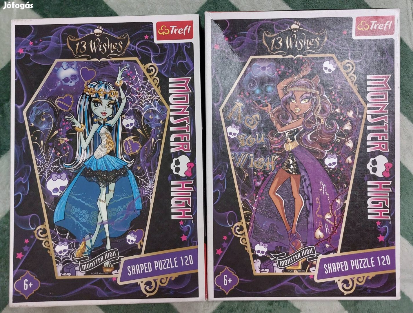 Monster High 2 x 120 db. puzzle