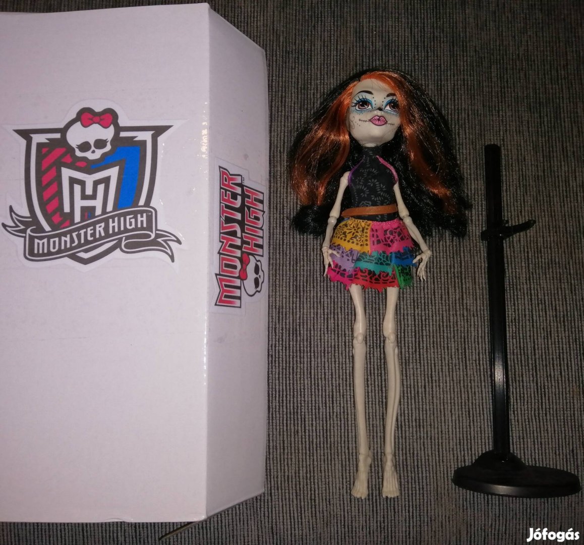 Monster High baba. Ritka darab. 