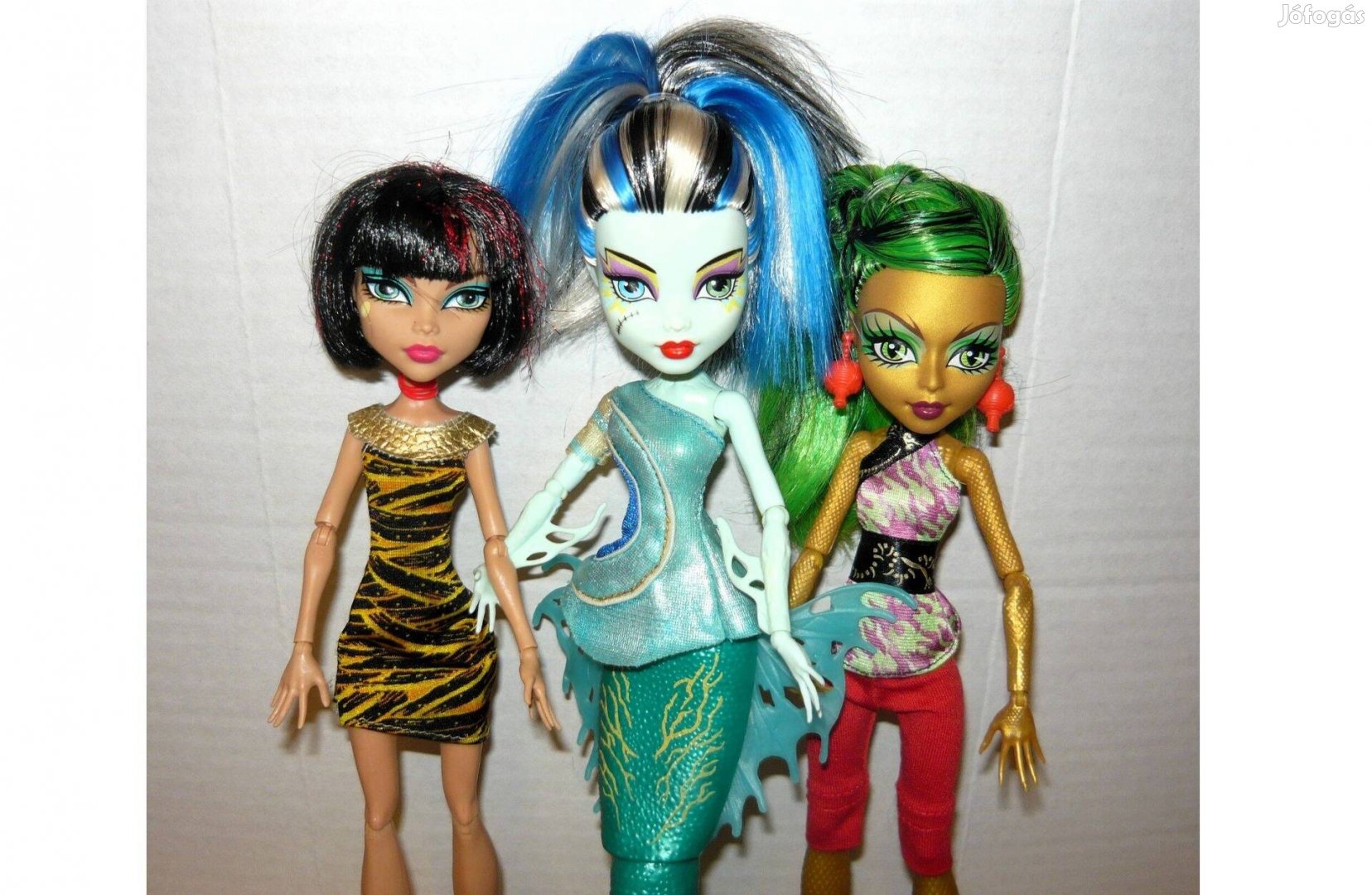 Monster High baba, babák - Cleo, Frankie