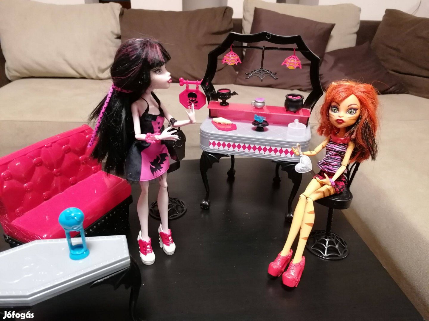 Monster High babák szett kiegészítőkkel