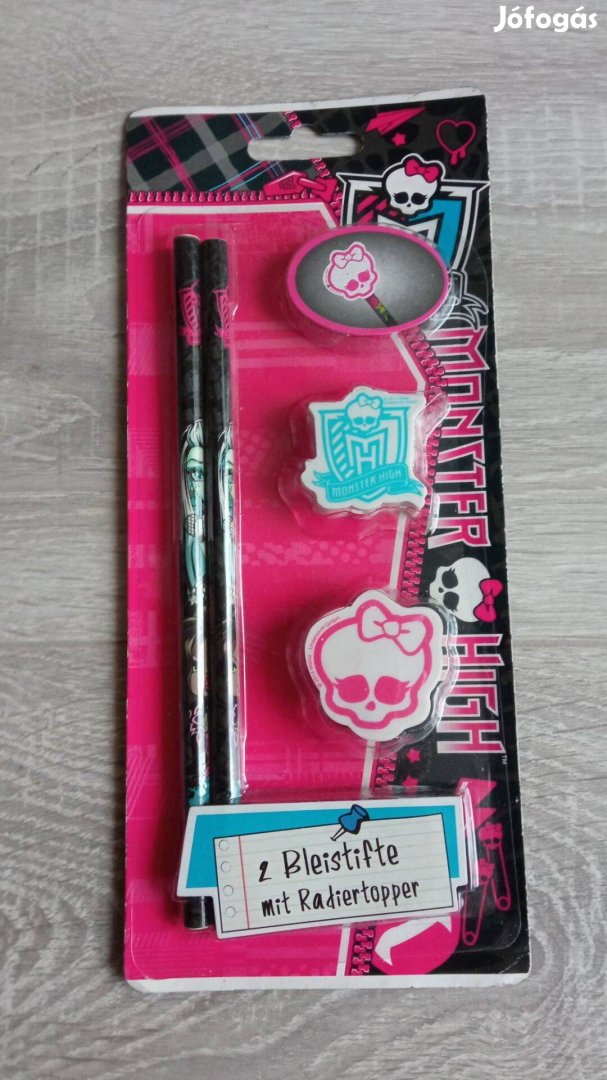 Monster High írószerszett új radír ceruza 400 Ft