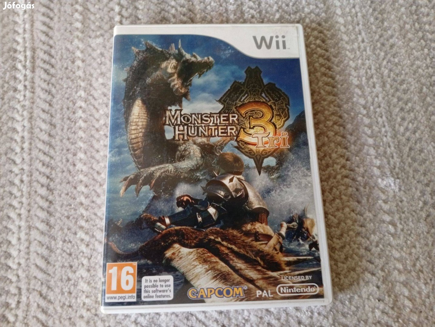 Monster Hunter 3 eredeti Nintendo Wii játék