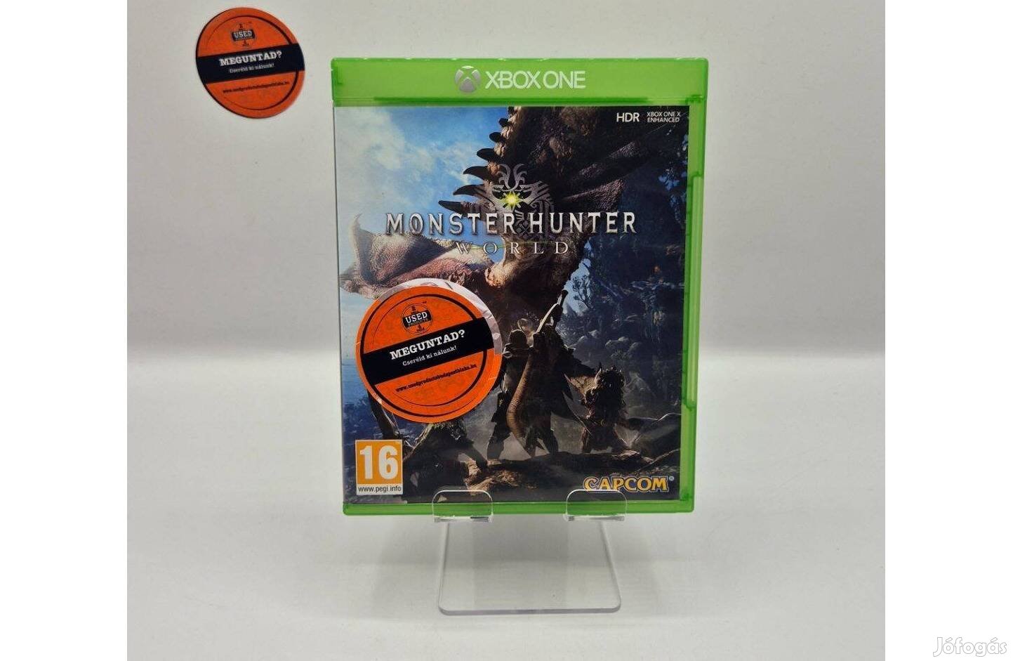 Monster Hunter World - Xbox One játék, használt