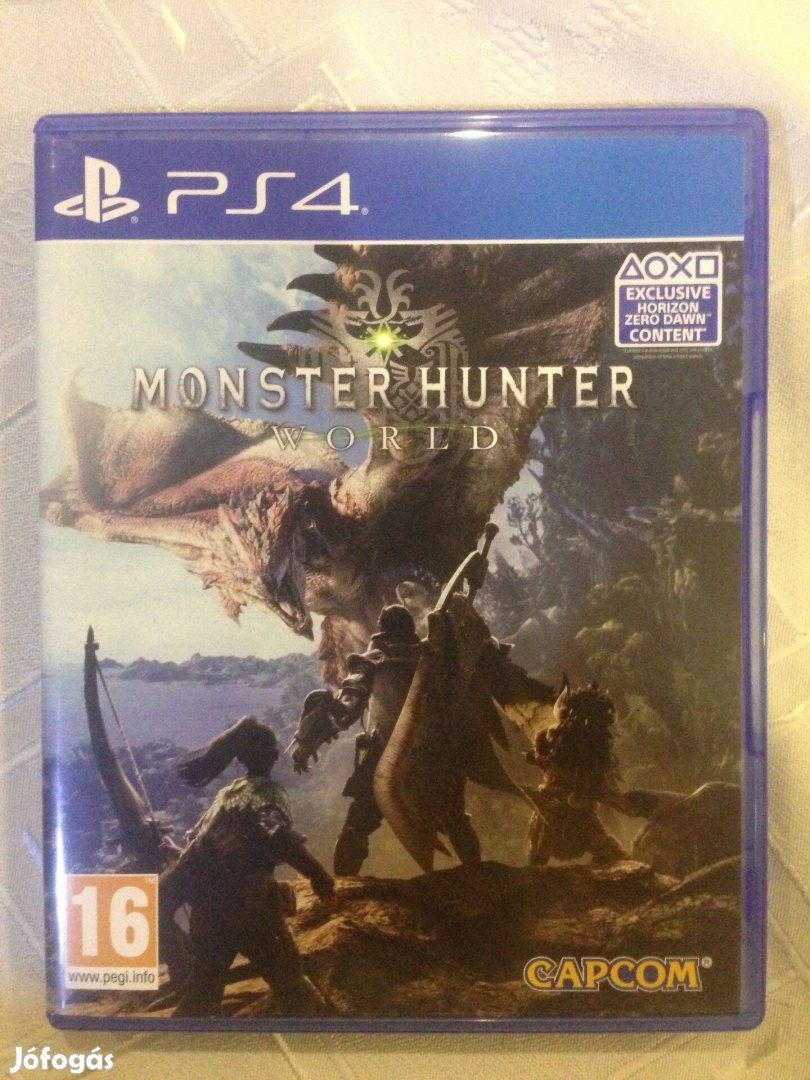 Monster Hunter World ps4-PS5 játék eladó-csere "