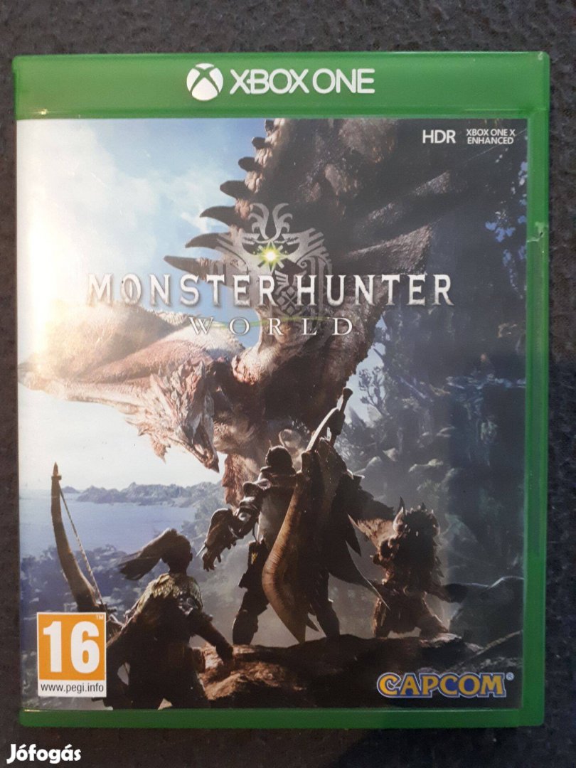 Monster Hunter World xbox one-series x játék,eladó-csere"