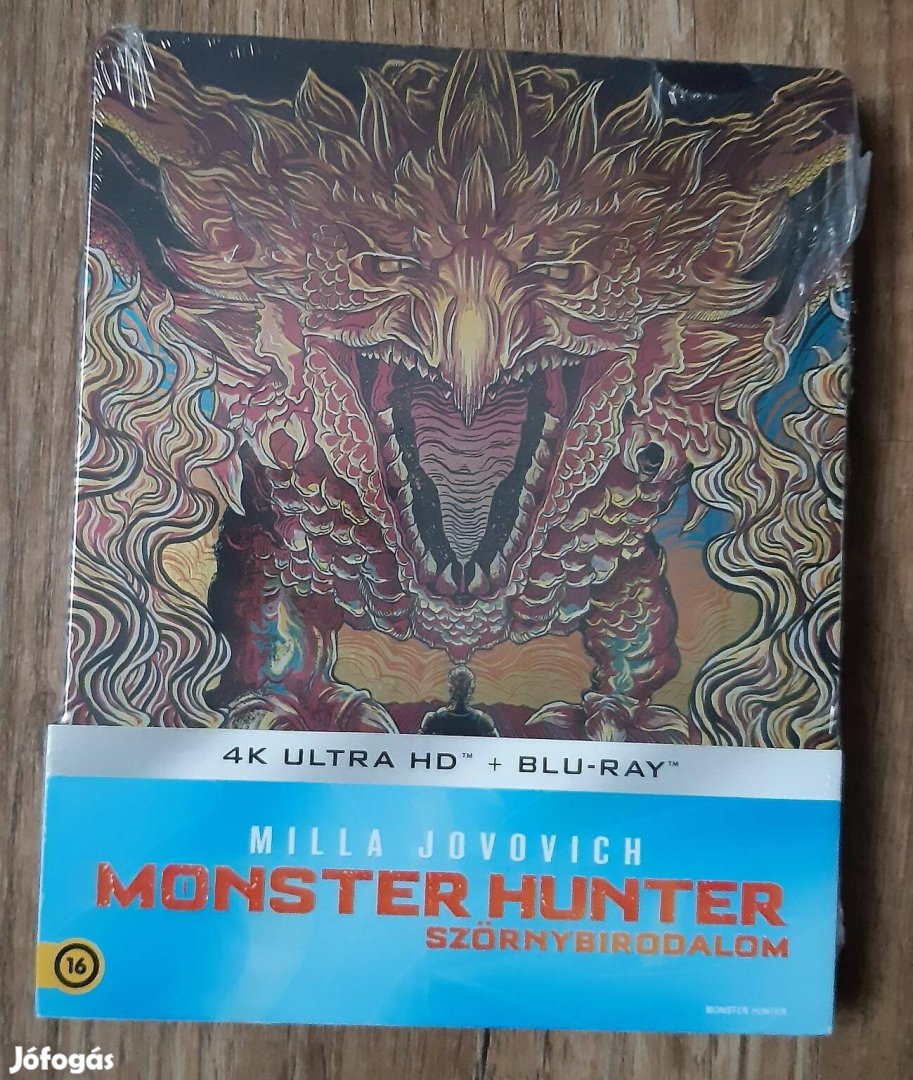 Monster Hunter - Szörnybirodalom (steelbook) (UHD+Blu-Ray) (bontatlan)