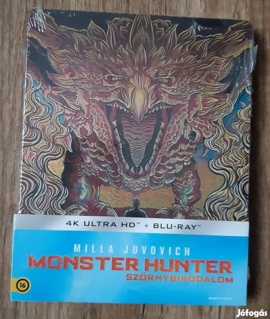 Monster Hunter - Szörnybirodalom (steelbook) (UHD+Blu-Ray) (új)