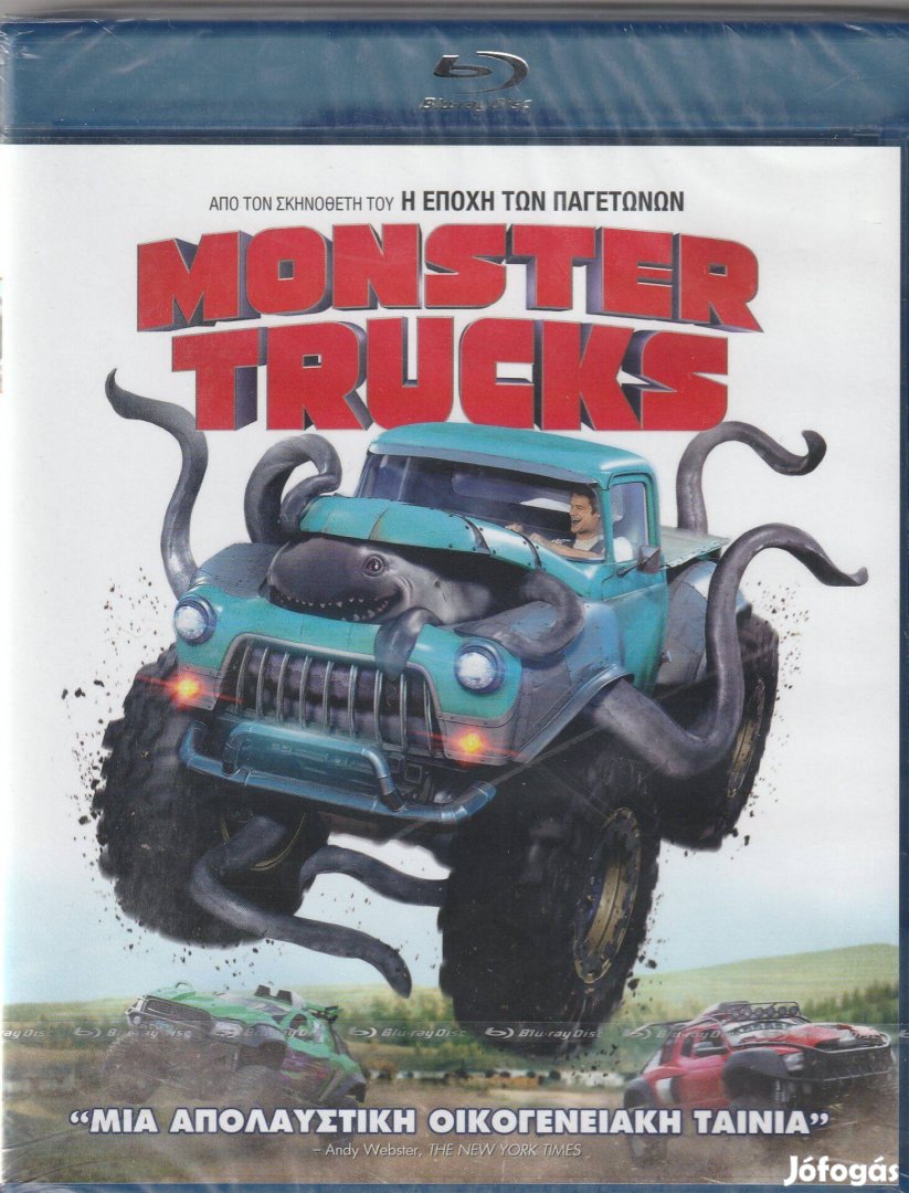 Monster Trucks Szörnyverdák Blu-Ray