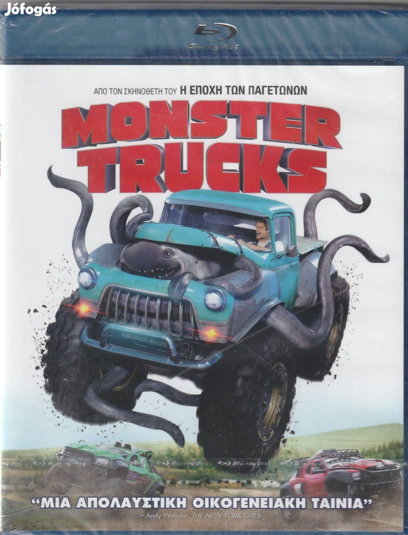 Monster Trucks: Szörnyverdák Blu-Ray (bontatlan)