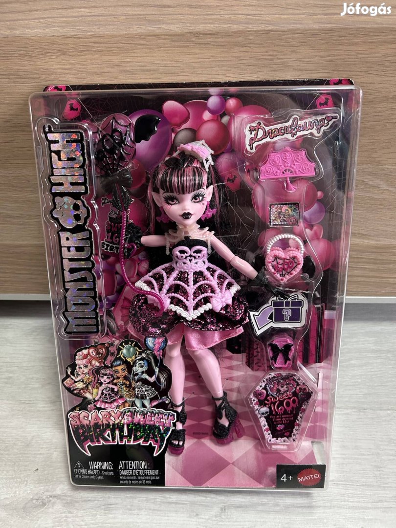 Monster high Scarry sweet birthday Draculaura baba