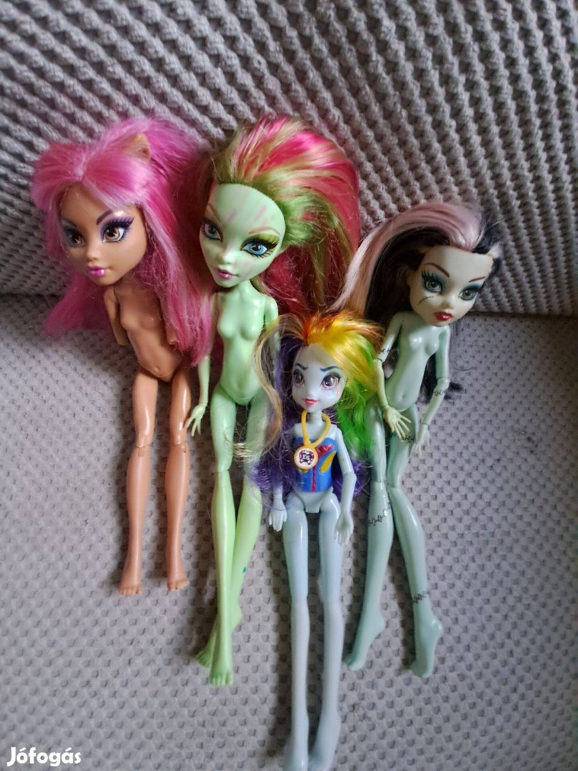 Monster high barbie babak - egyben olcsobb