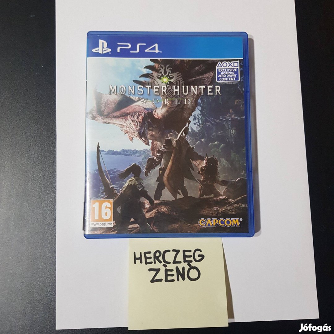 Monster hunter world ps4