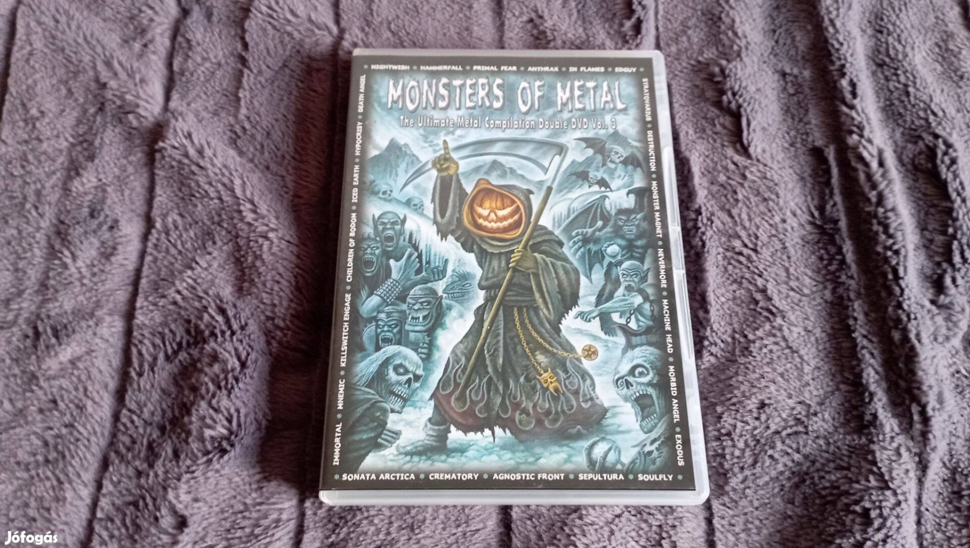 Monster of metal vol.3. DVD,Metal válogatás,ritka!