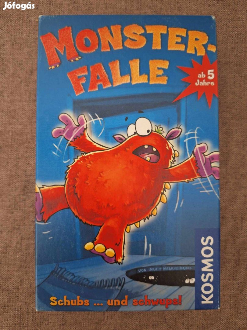 Monsterfalle utazó társasjáték