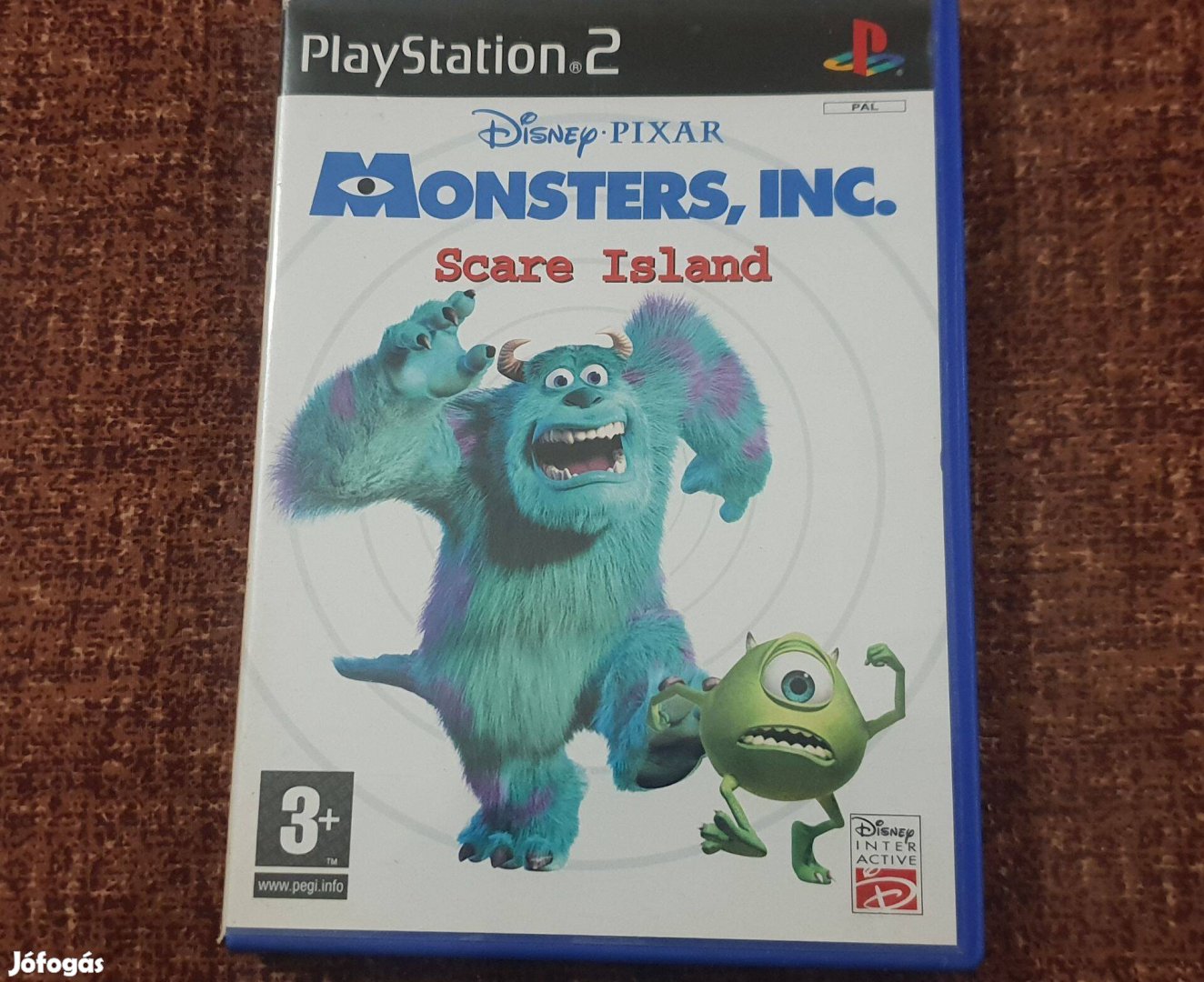Monsters INC Eredeti Playstation 2 lemez ( 5000 Ft )