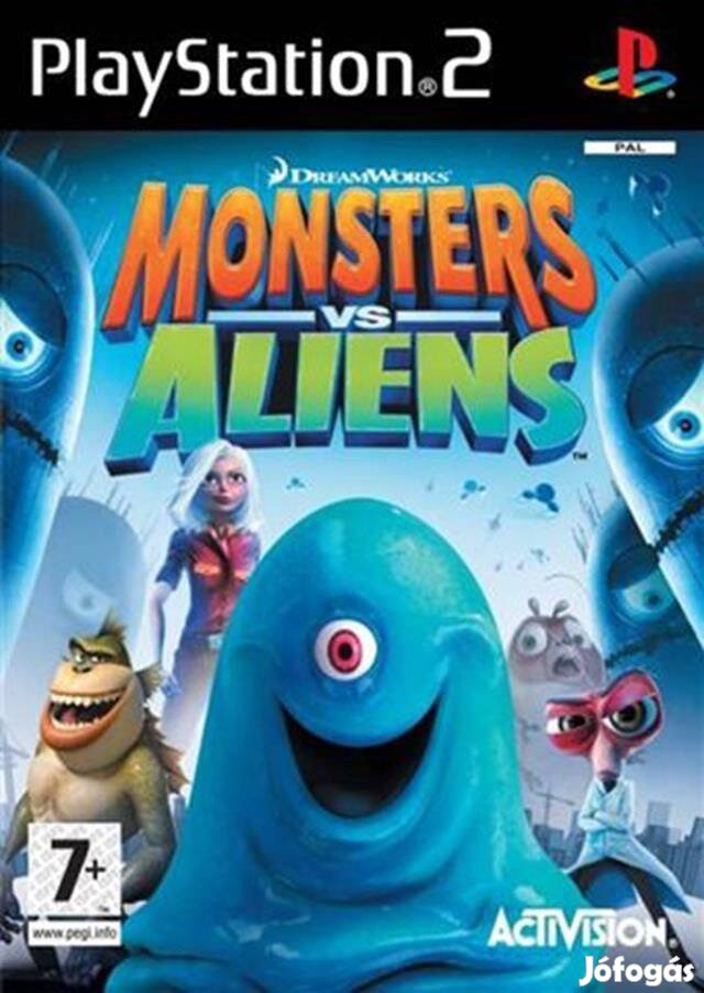 Monsters Vs Aliens PS2 játék