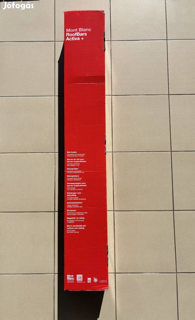 Mont Blanc Activa+ tetőcsomagtartó!