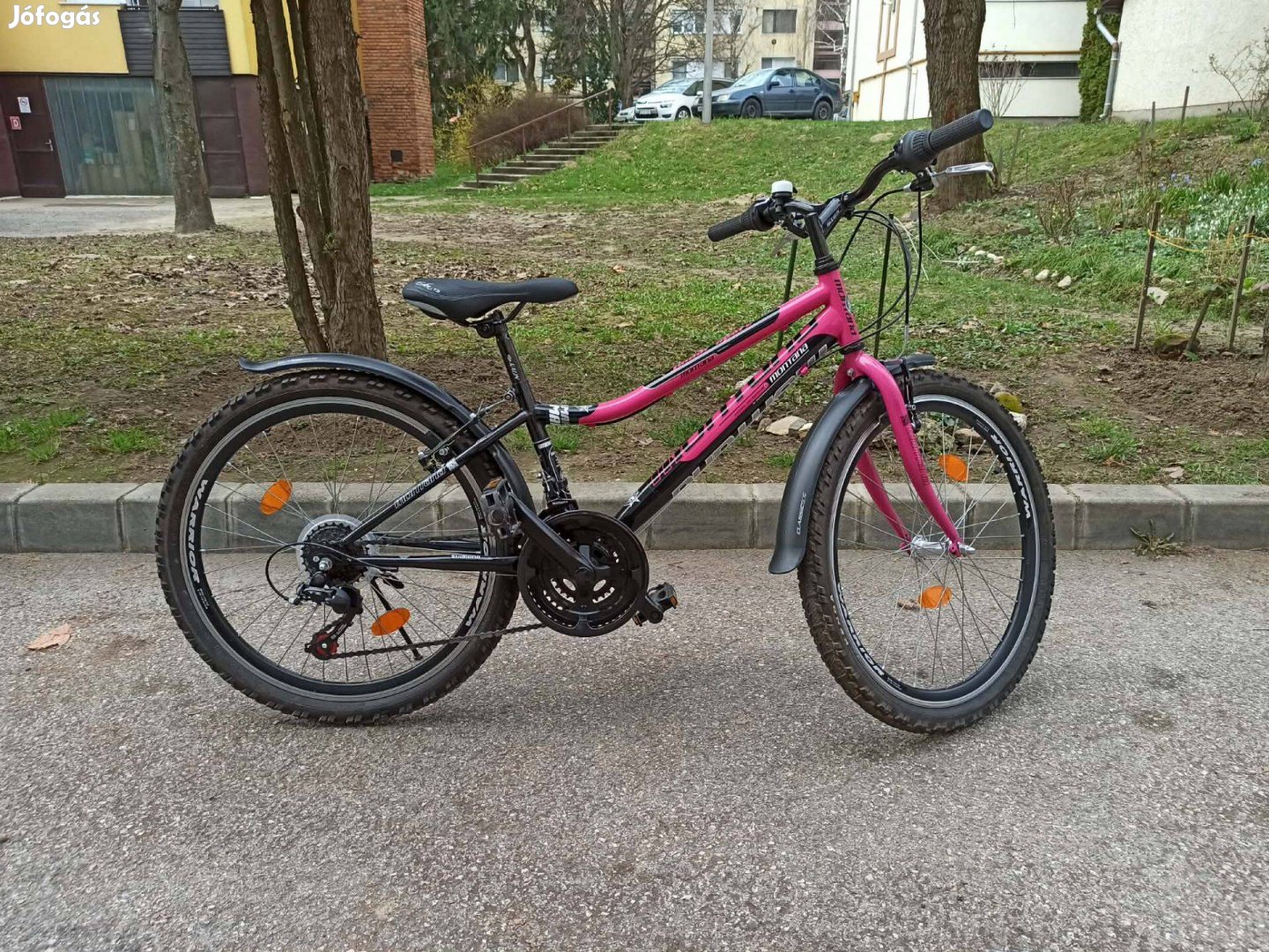 Montana 24 lány kerékpár, Shimano felszereltség, 18 sebesség