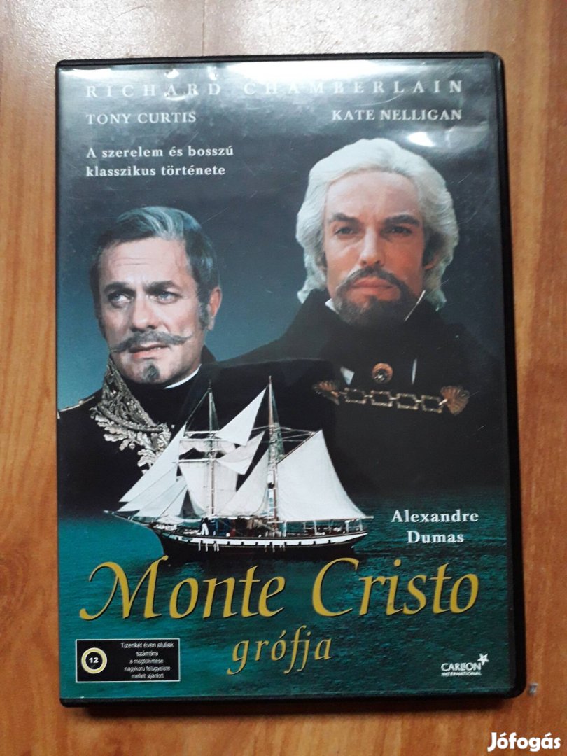 Monte Cristo grófja DVD