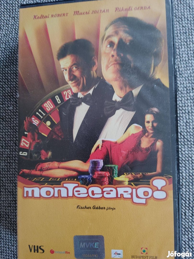 Montecarlo Koltai Róbert VHS film