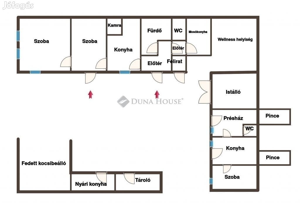 Monyoródi eladó 90 nm-es ház