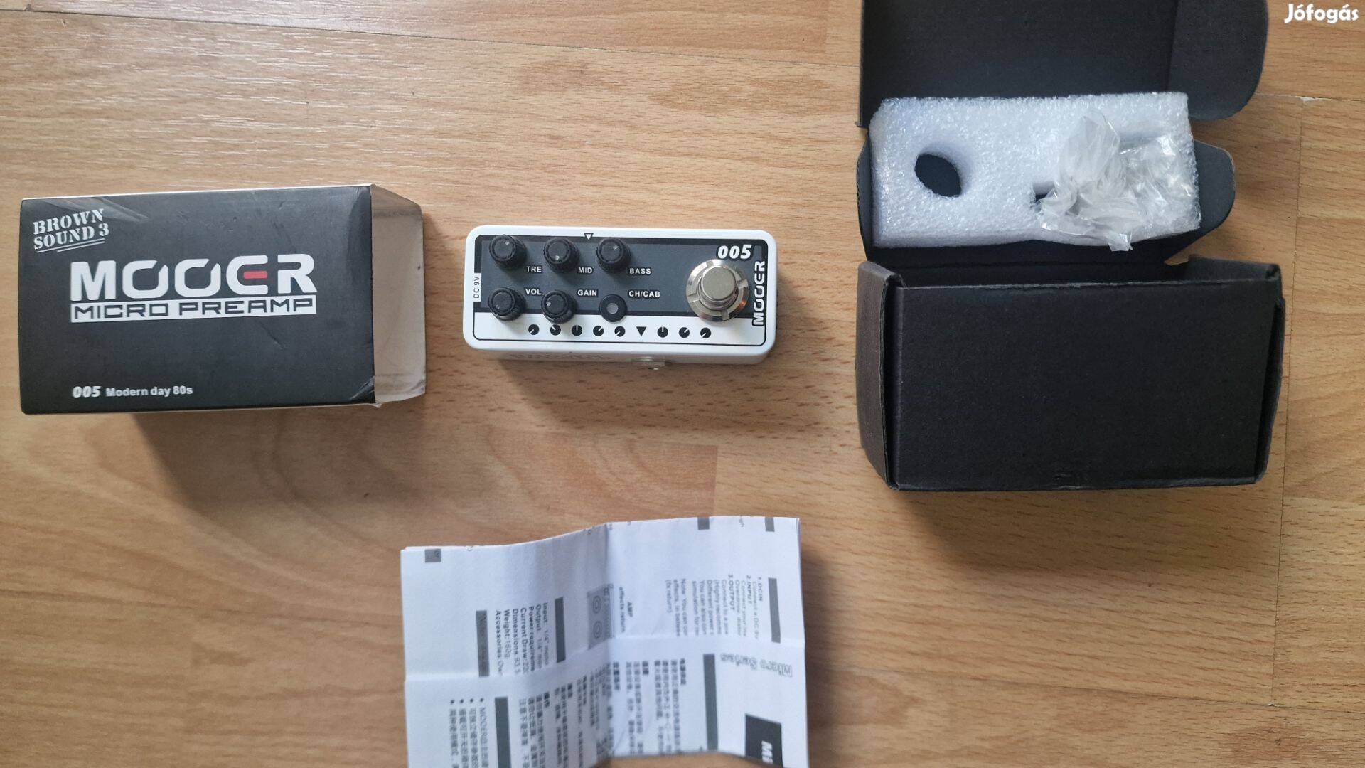 Mooer Micro Preamp 005 , gitár előfok eladó