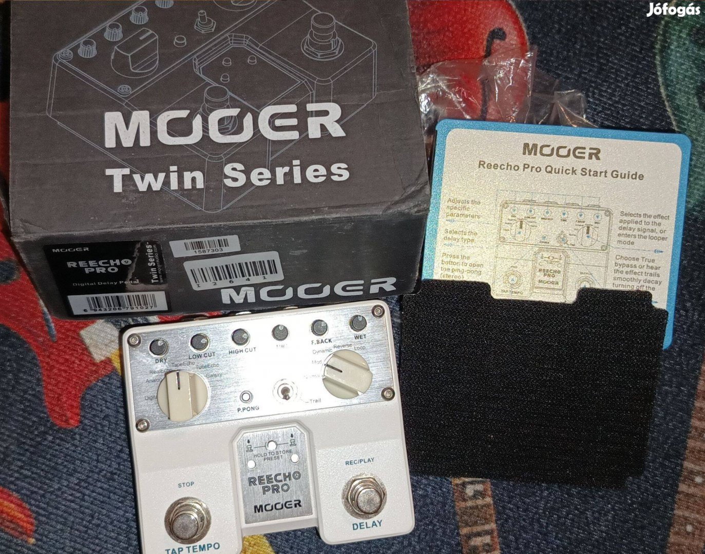 Mooer Reecho Pro delay gitár pedál