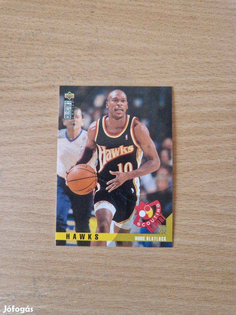 Mookie Blaylock Collectors Choice 1995-96 Scouting 321
