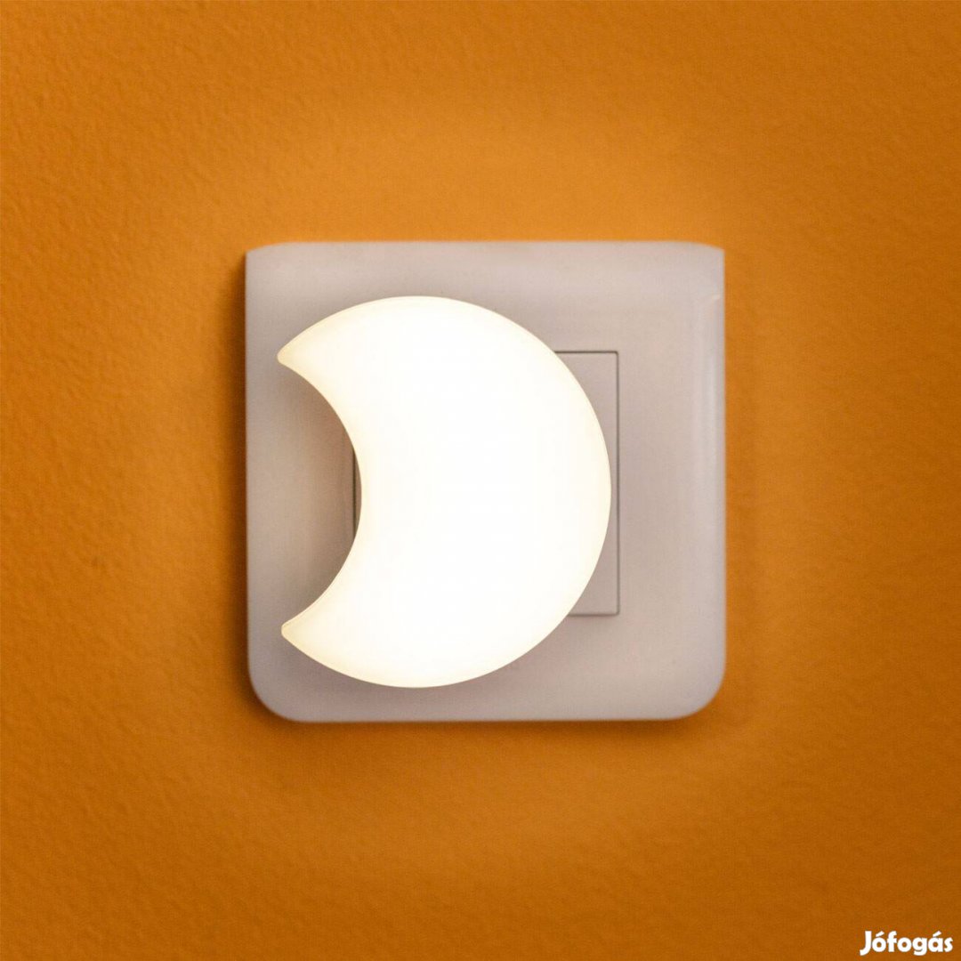 Moon Motion Sensor éjszakai lámpa 0.5W - meleg fehér