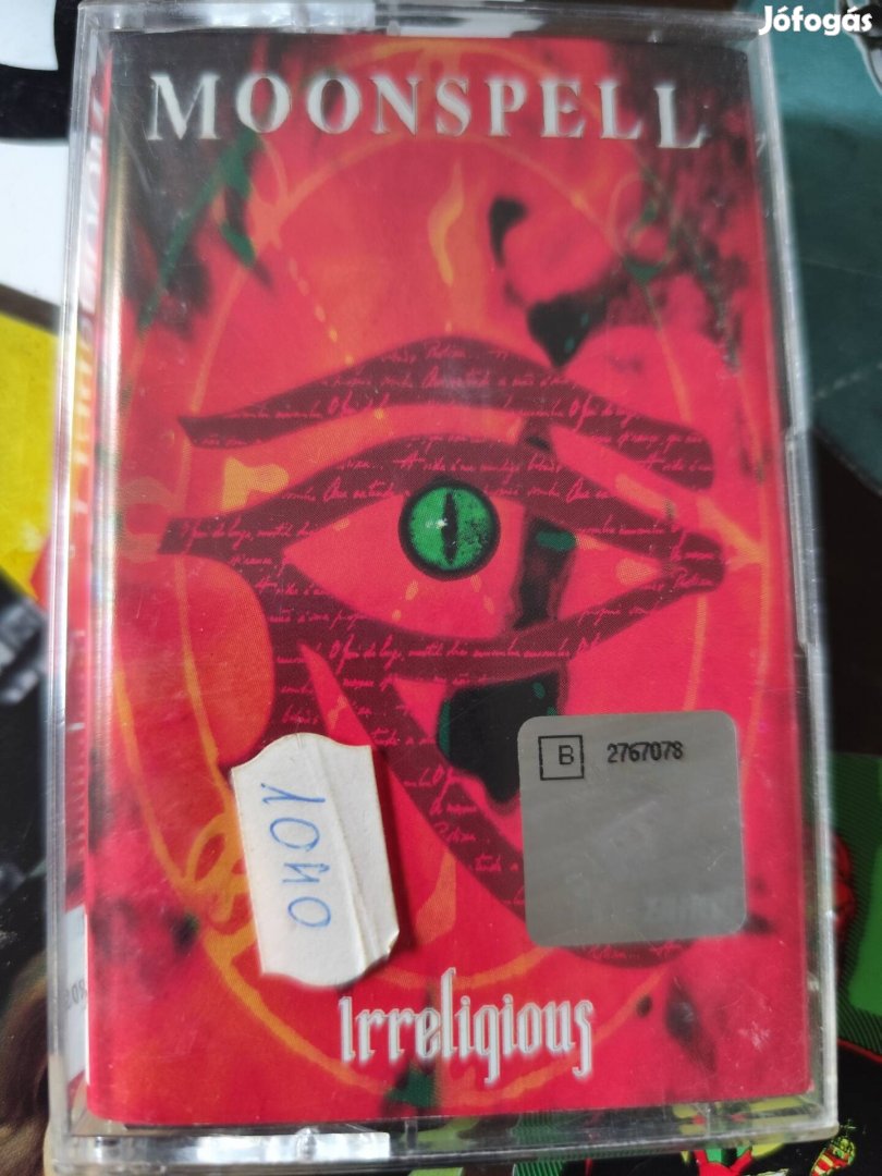 Moonspell Irreligious kazetta 1996