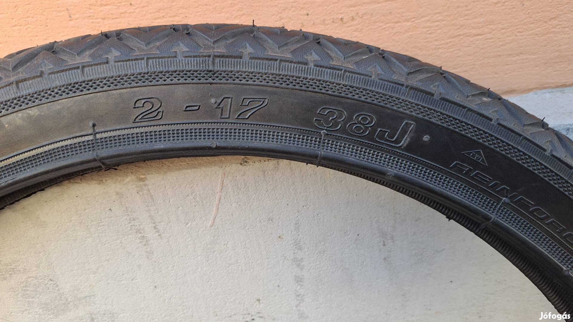 Moped- új külső gumi 2-17 ,38J Rubber