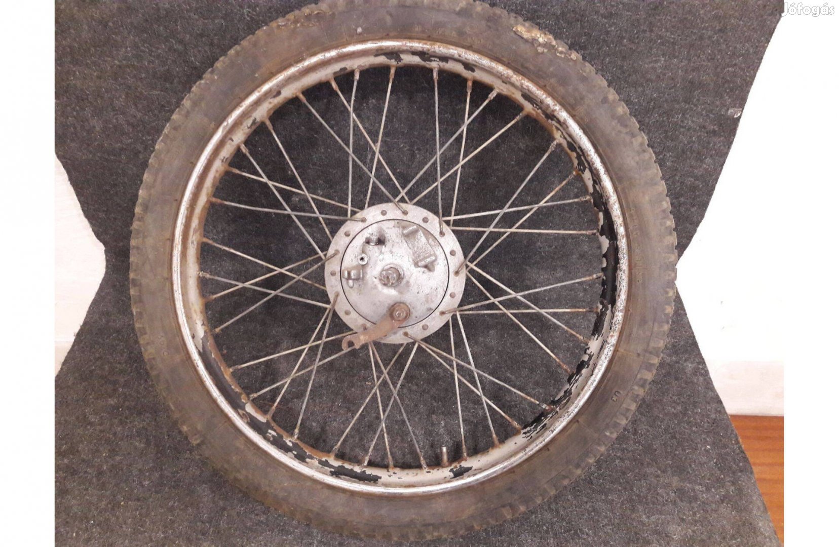 Moped motor komplett első kerék