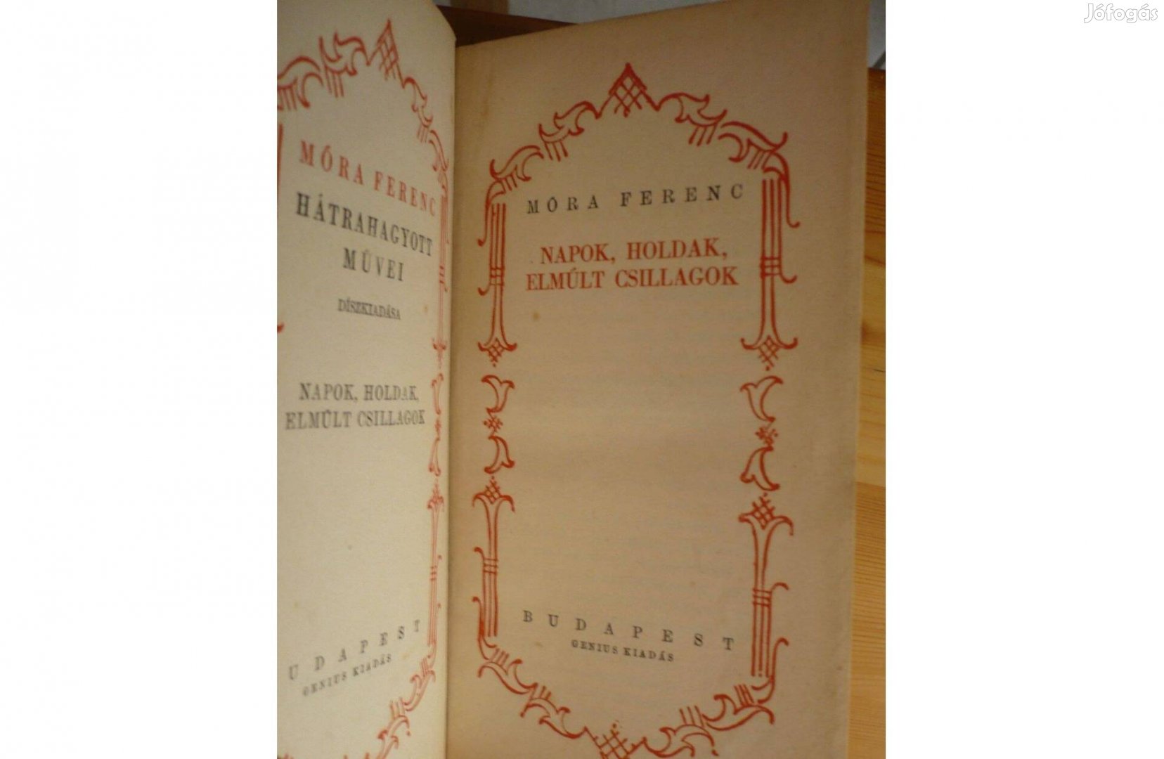 Móra Ferenc Napok, holdak, elmúlt csillagok