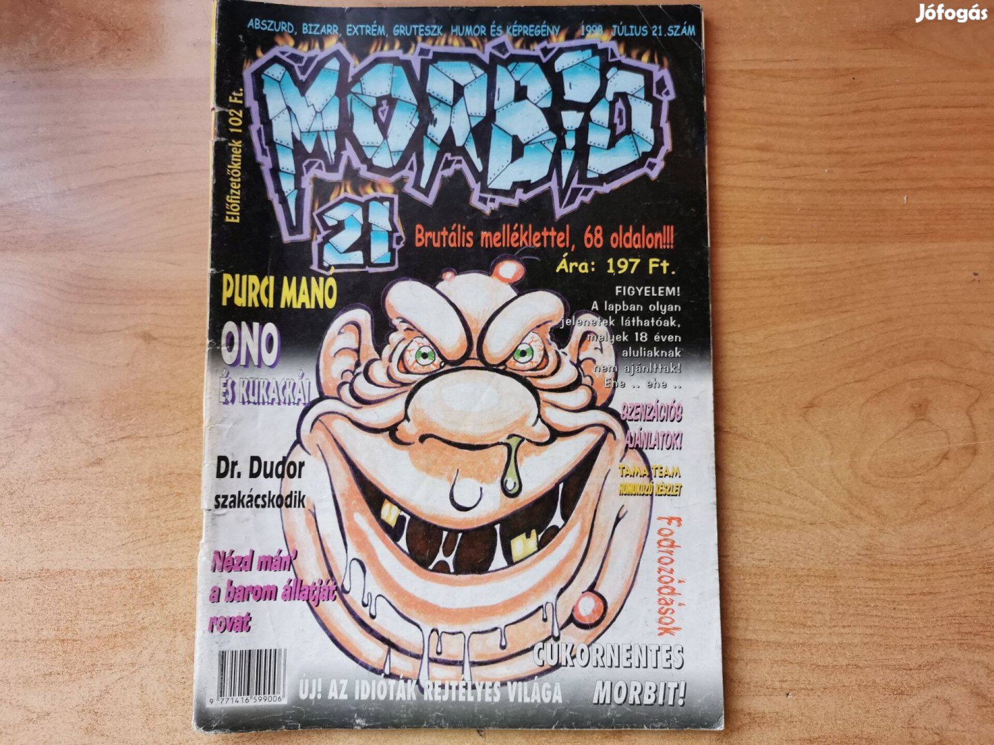 Morbid 1998 Július 21. szám