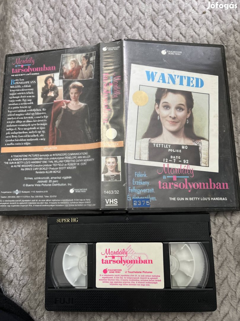 Mordály a tarsolyomban vhs nagytok vigjáték
