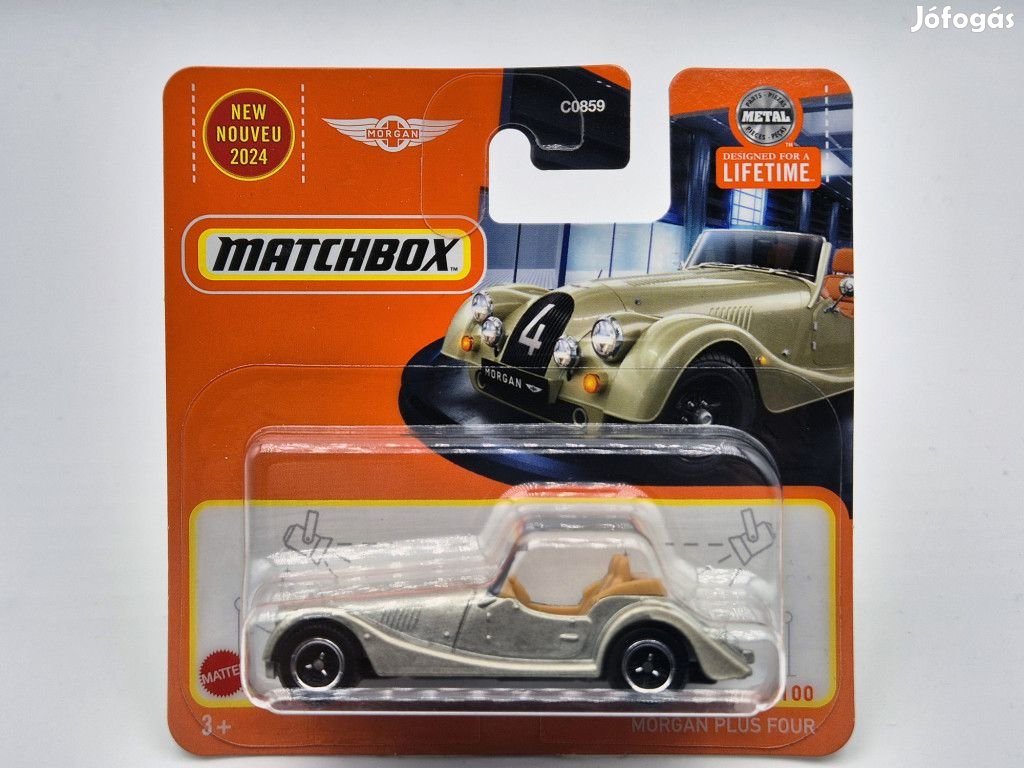 Morgan Plus Four - 66/100 - bliszteres -  Matchbox - 1:64