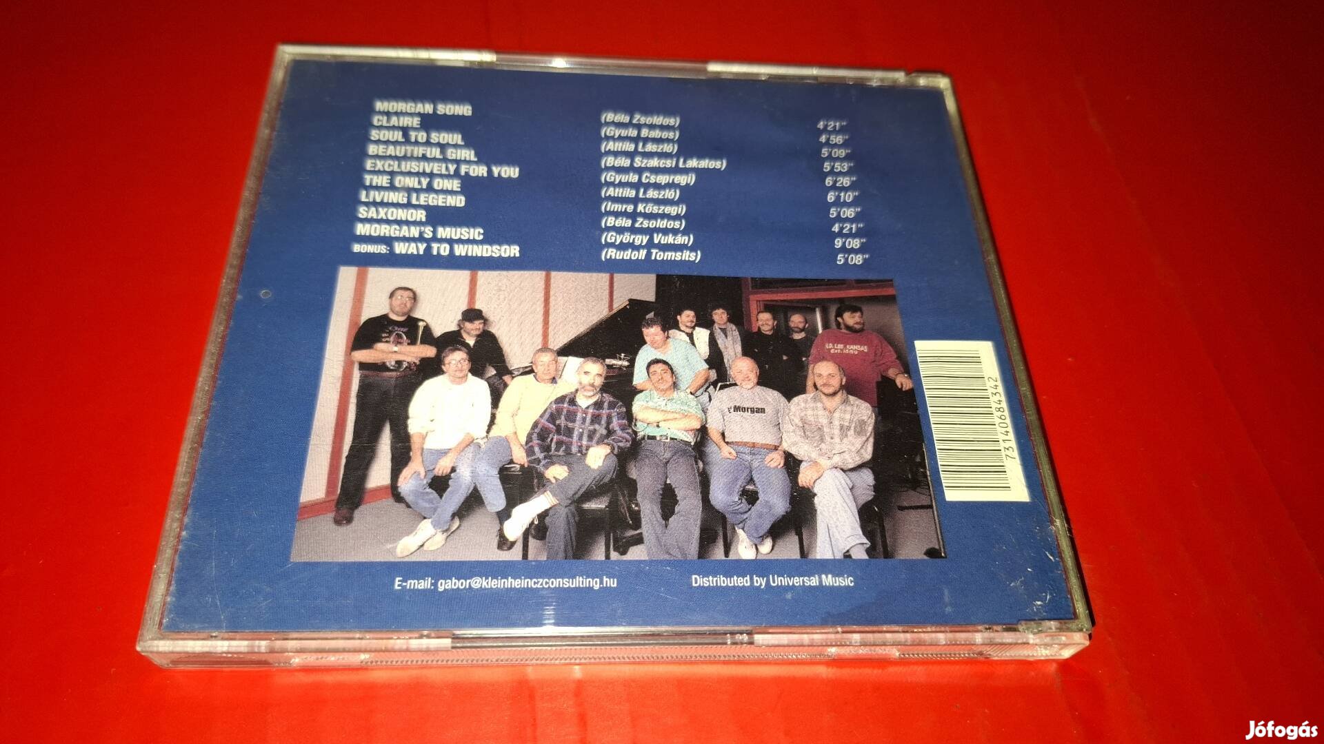 Morgan Workshop Babos-Berkes- Dés Jazz Cd 2000