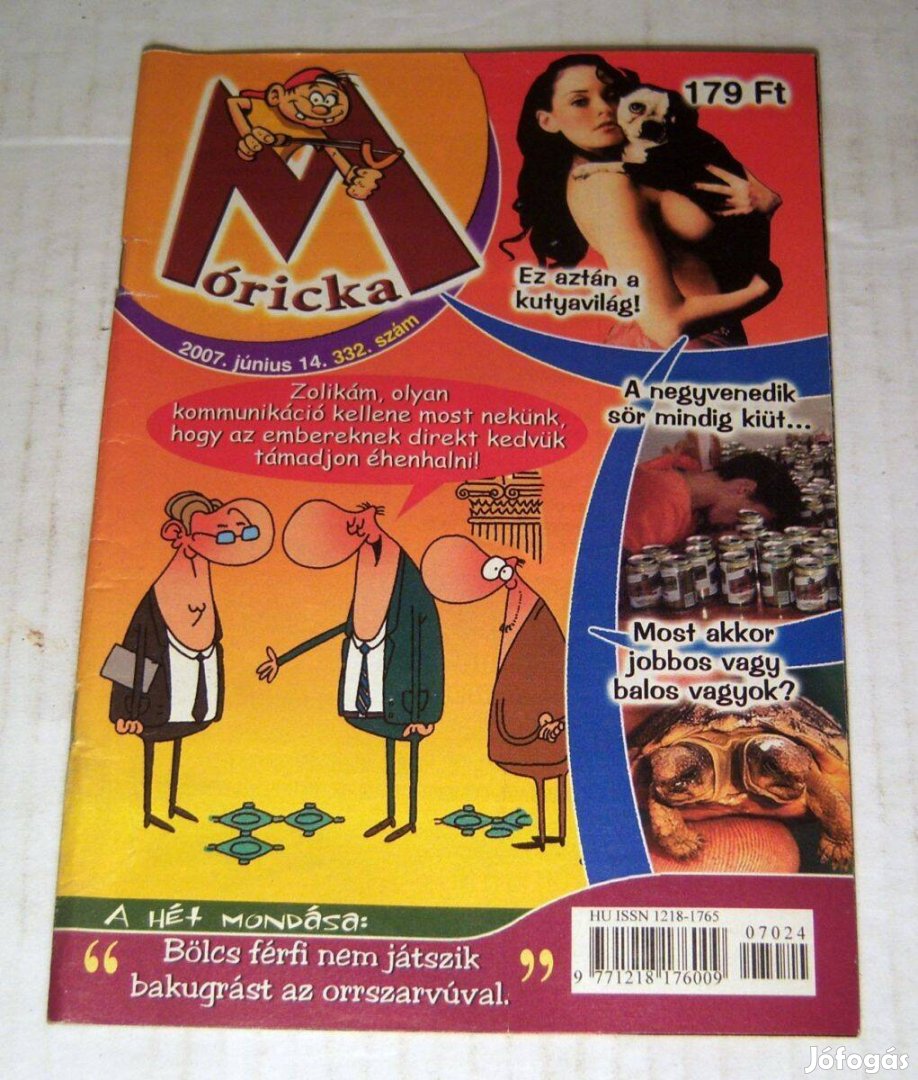 Móricka 2007/12 (332.szám) vicclap