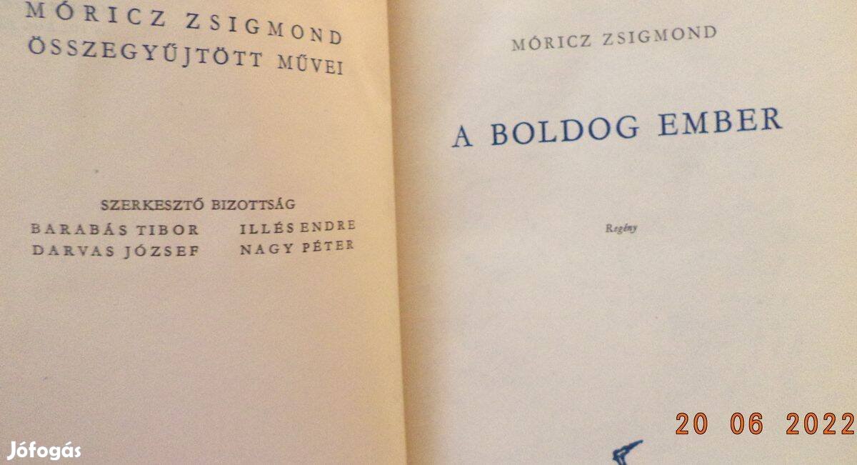 Móricz Zsigmond: A boldog ember