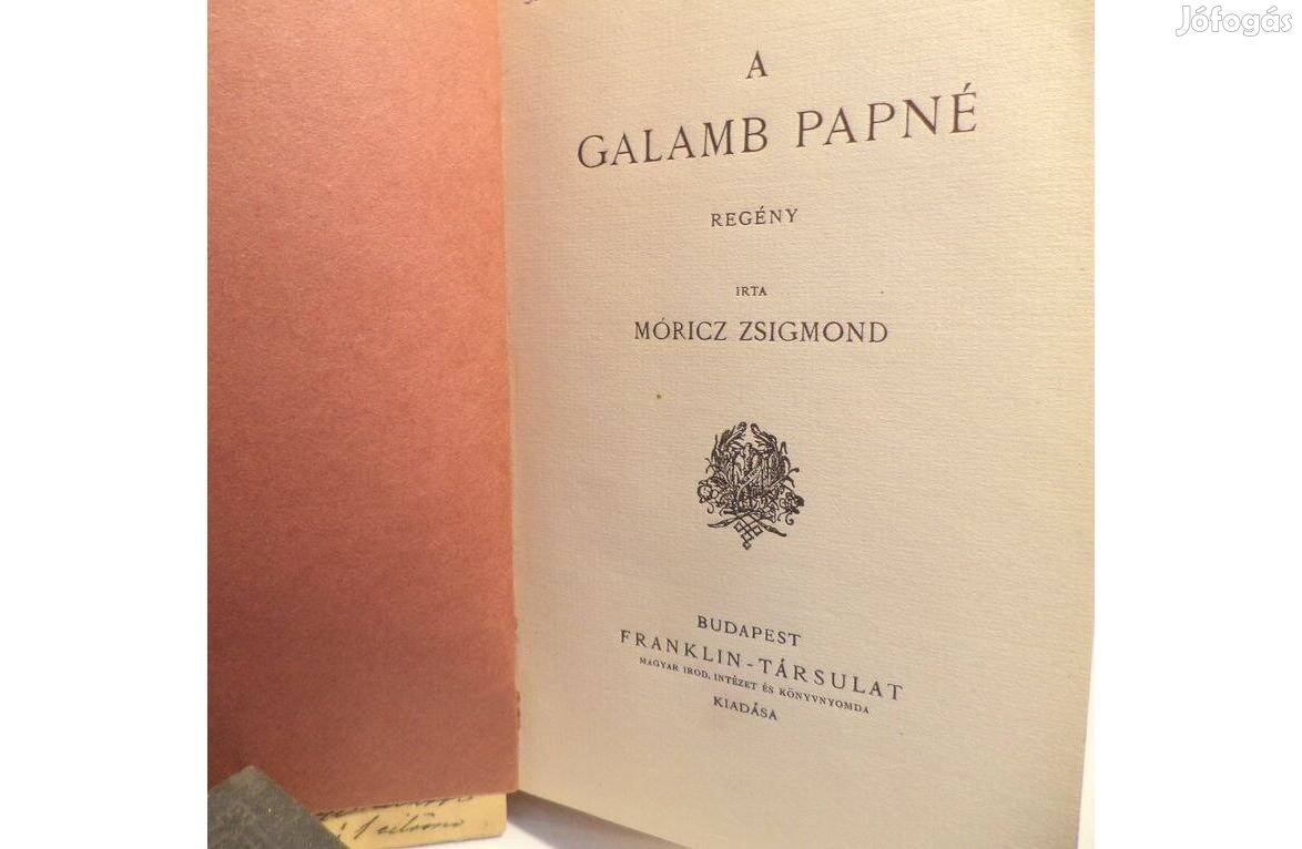 Móricz Zsigmond: Galamb Papné